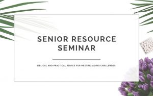 senior resource seminar image