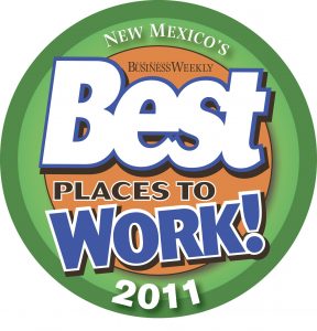 New Mexico Best Places to Work 2011 Award Winner