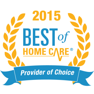 FootPrint Home Care Provider of Choice Award Winner 2015