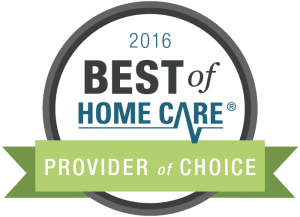 FootPrint Home Care Provider of Choice Award Winner 2016