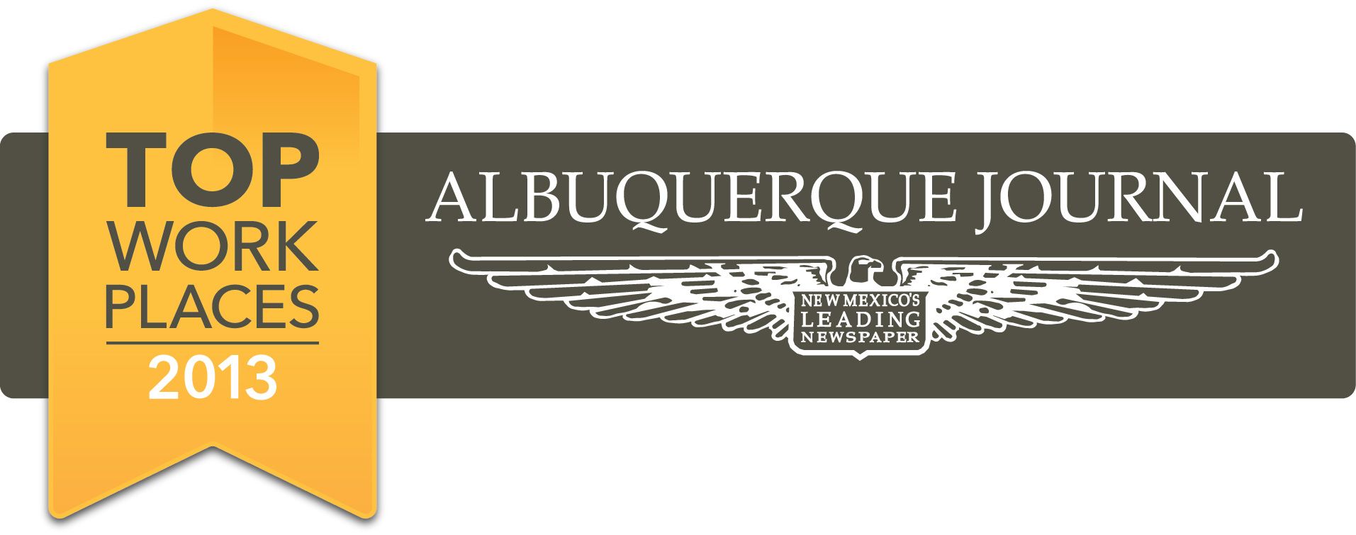 Albuquerque Journal Top Work Places 2013 Winner