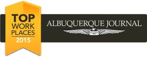Albuquerque Journal Top Work Places 2015 Winner