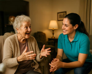 Caregivers making a difference in-home assisted living care
